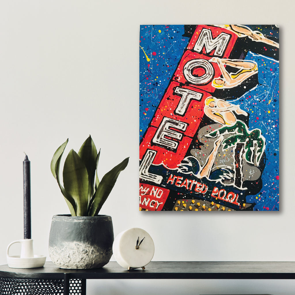 Studio Series - Vegas Motel - Gallery-Wrapped Canvas Wall Art