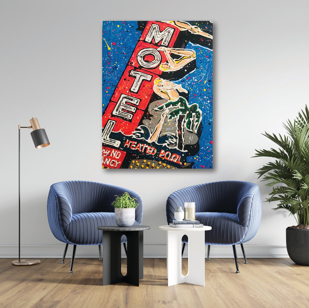 Studio Series - Vegas Motel - Gallery-Wrapped Canvas Wall Art