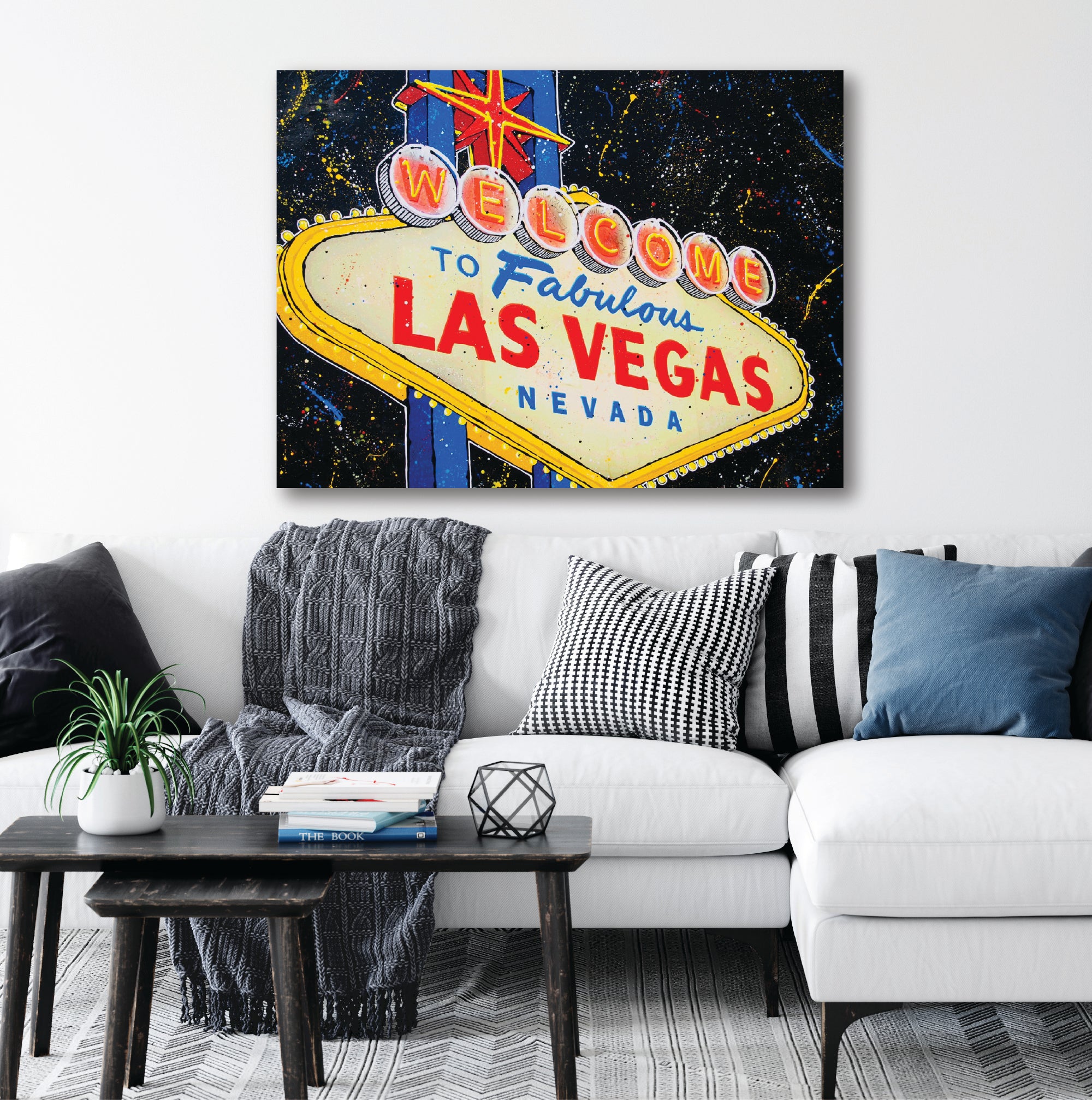 Studio Series - Las Vegas Sign - Gallery-Wrapped Canvas Wall Art