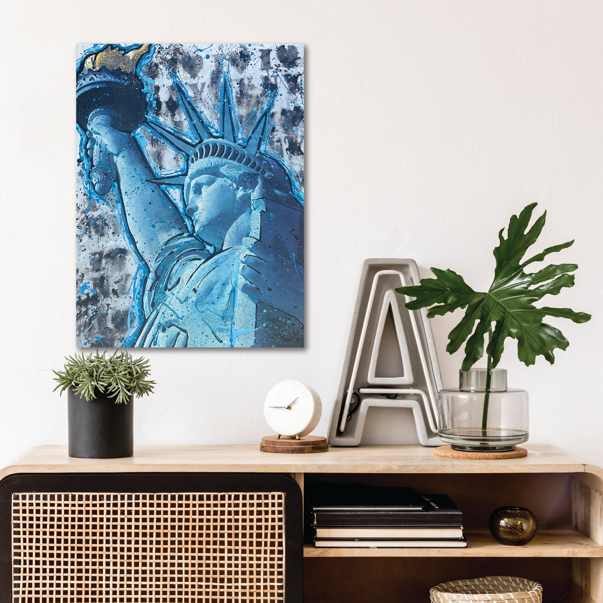 Studio Series - Lady Liberty - Gallery-Wrapped Canvas Wall Art