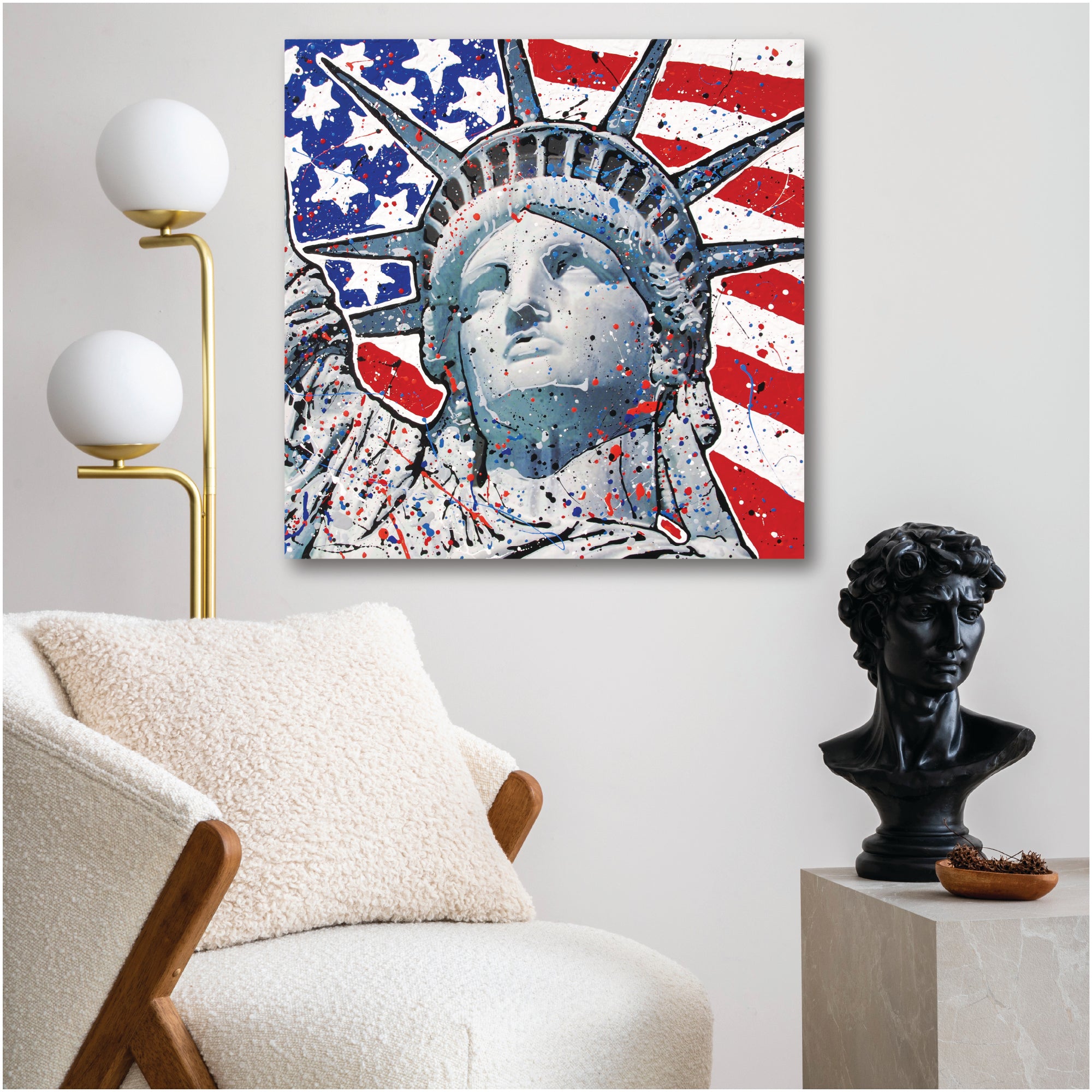 Studio Series - Statue of Liberty - Gallery-Wrapped Canvas Wall Art