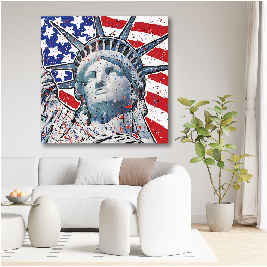 Studio Series - Statue of Liberty - Gallery-Wrapped Canvas Wall Art
