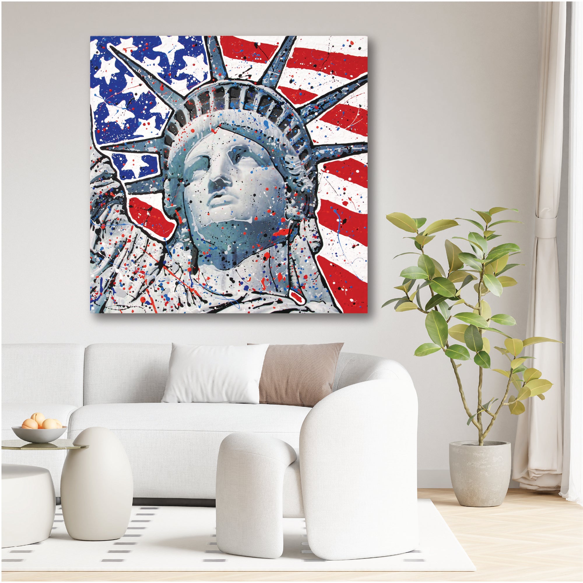 Studio Series - Statue of Liberty - Gallery-Wrapped Canvas Wall Art