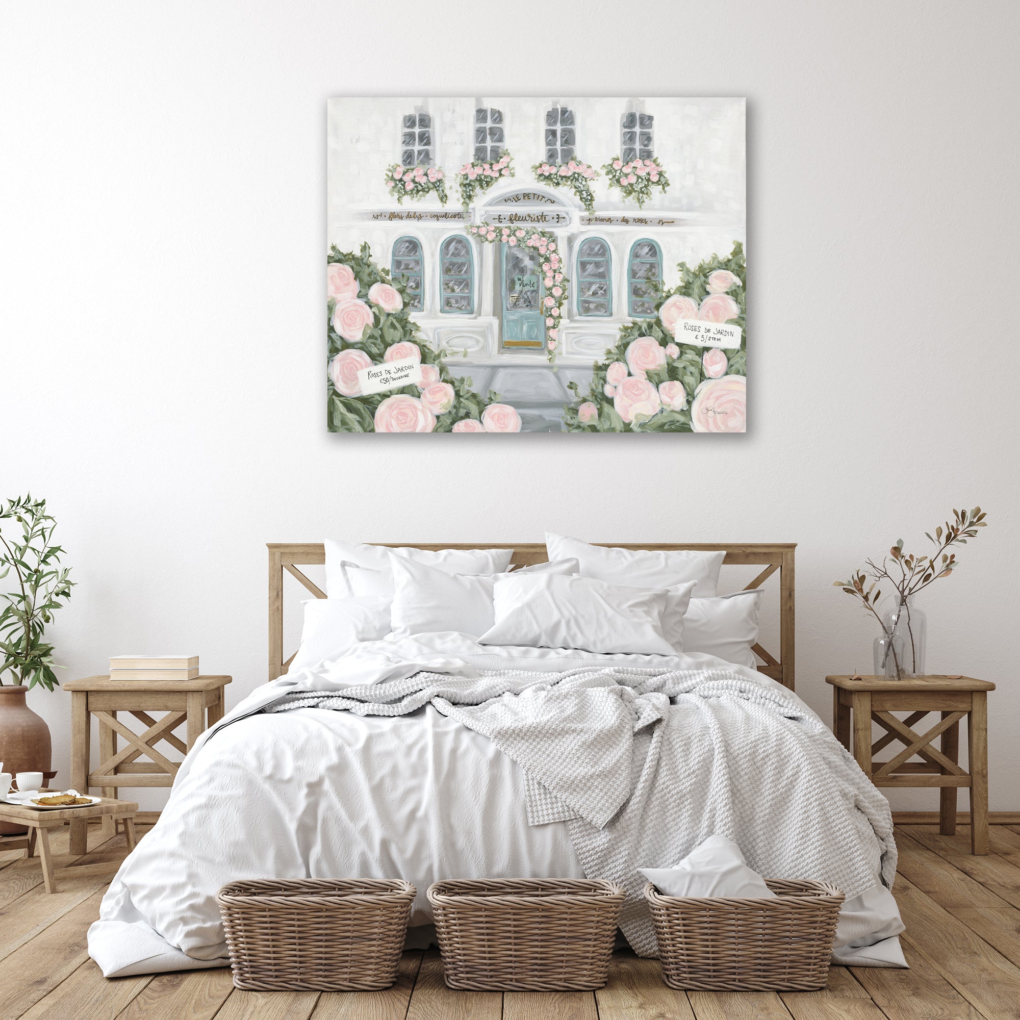 Le Petit Fleuriste - Gallery Wrapped Canvas
