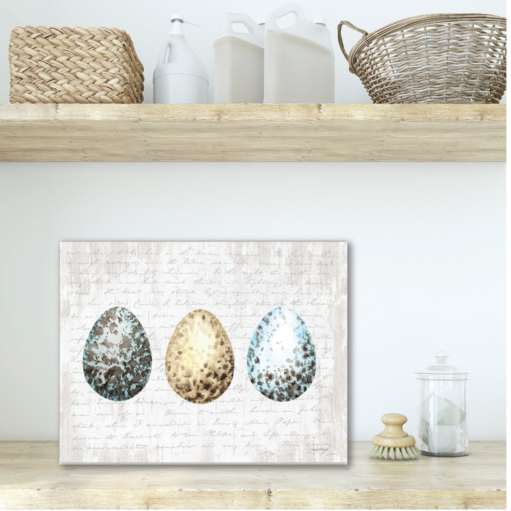 Spring Speckled Eggs - Gallery Wrapped Canvas