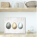 Spring Speckled Eggs - Gallery Wrapped Canvas