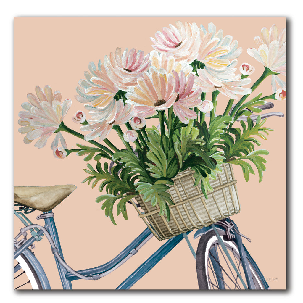 Coral Flowers I - Gallery Wrapped Canvas