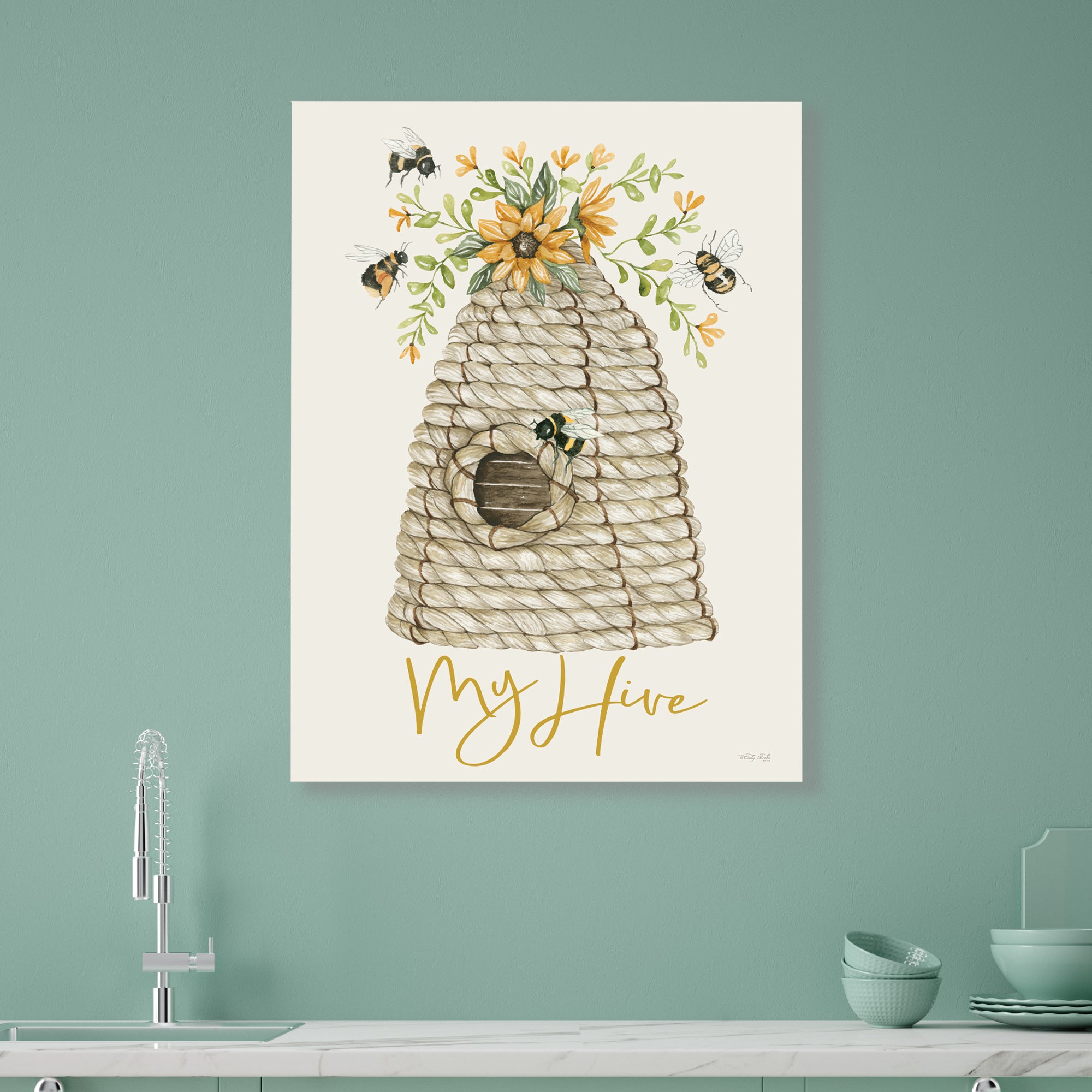 My Hive - Gallery Wrapped Canvas