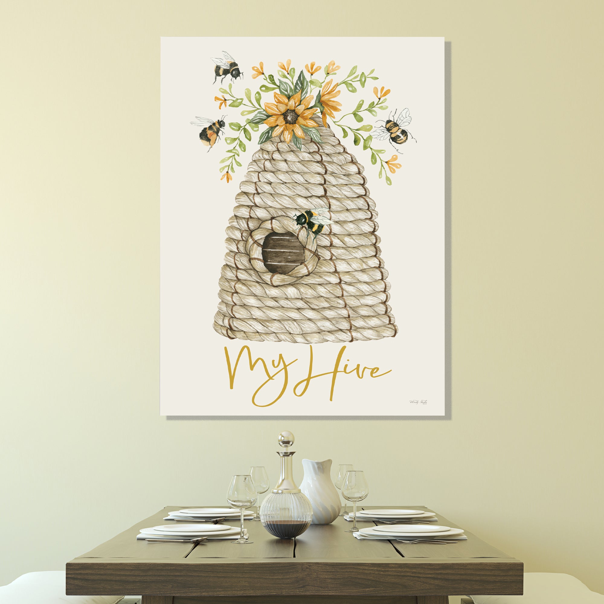 My Hive - Gallery Wrapped Canvas