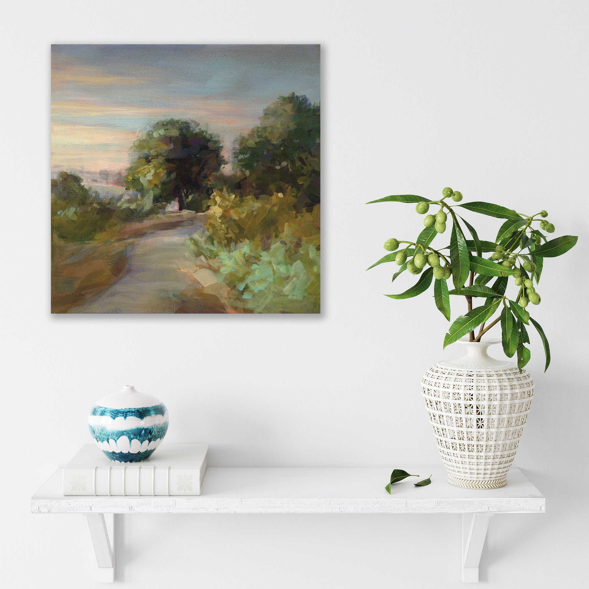 Eucalyptus Trail - Gallery-Wrapped Canvas Wall Art