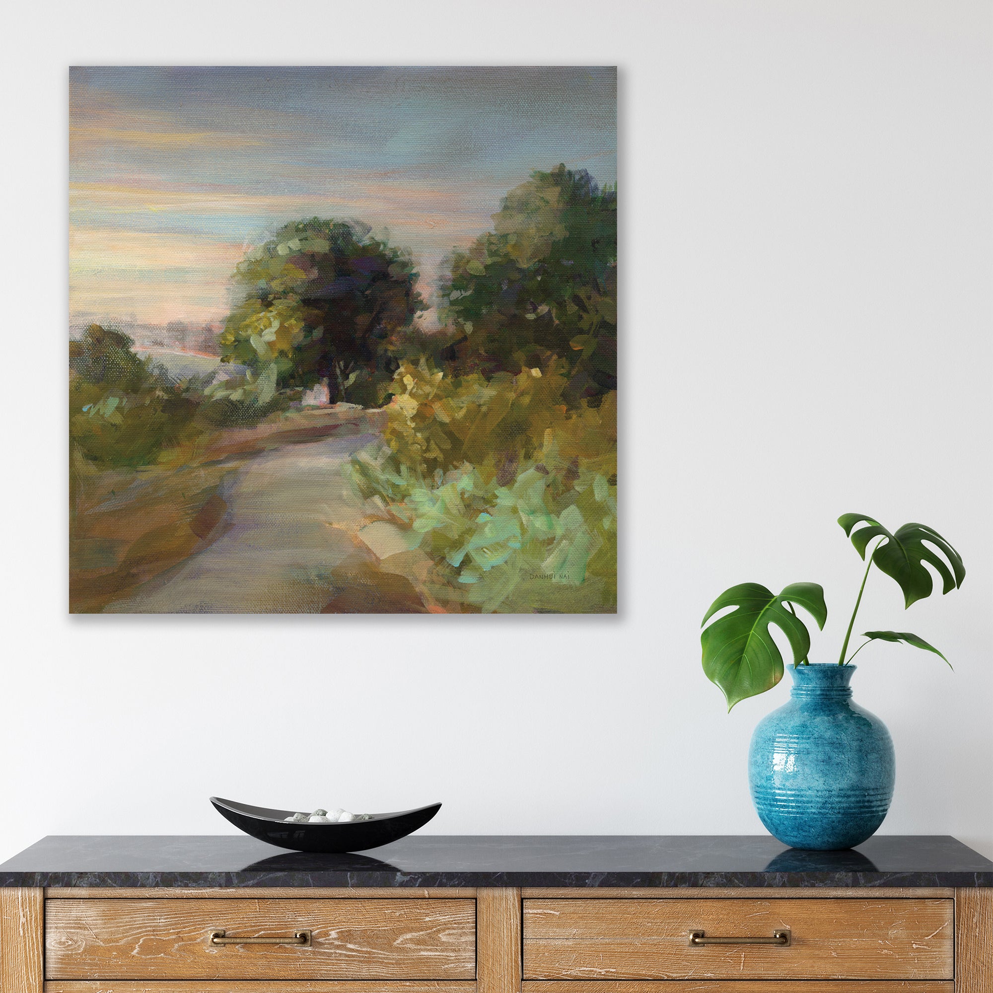 Eucalyptus Trail - Gallery-Wrapped Canvas Wall Art