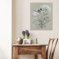 Bouquet of Grace Bird I - Gallery-Wrapped Canvas Wall Art