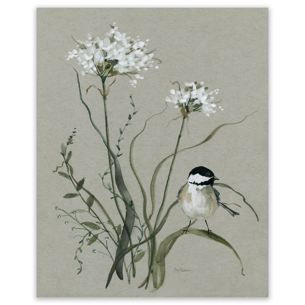 Bouquet of Grace Bird II - Gallery-Wrapped Canvas Wall Art