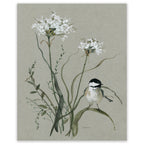 Bouquet of Grace Bird II - Gallery-Wrapped Canvas Wall Art