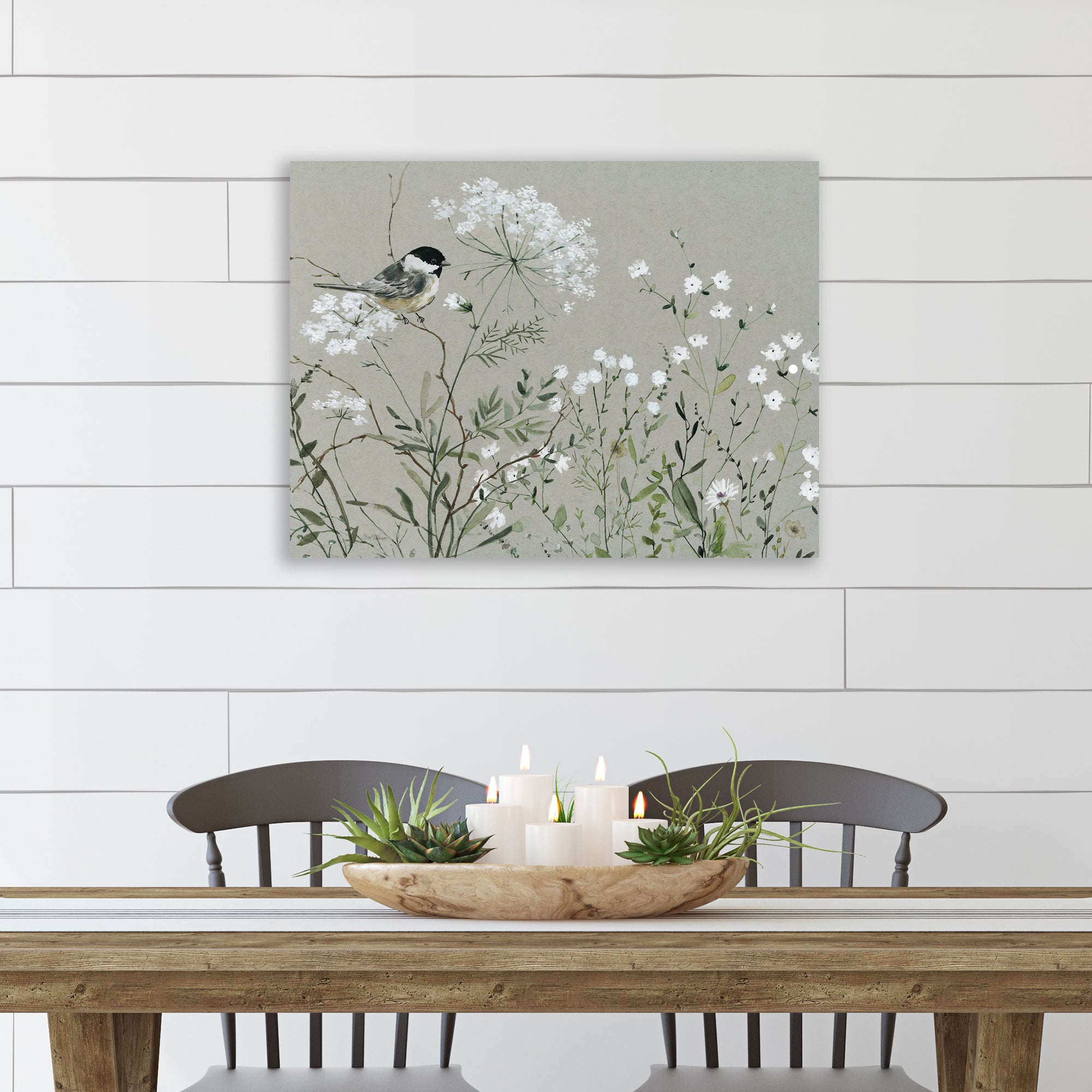 Bouquet of Grace Meadow I - Gallery-Wrapped Canvas Wall Art