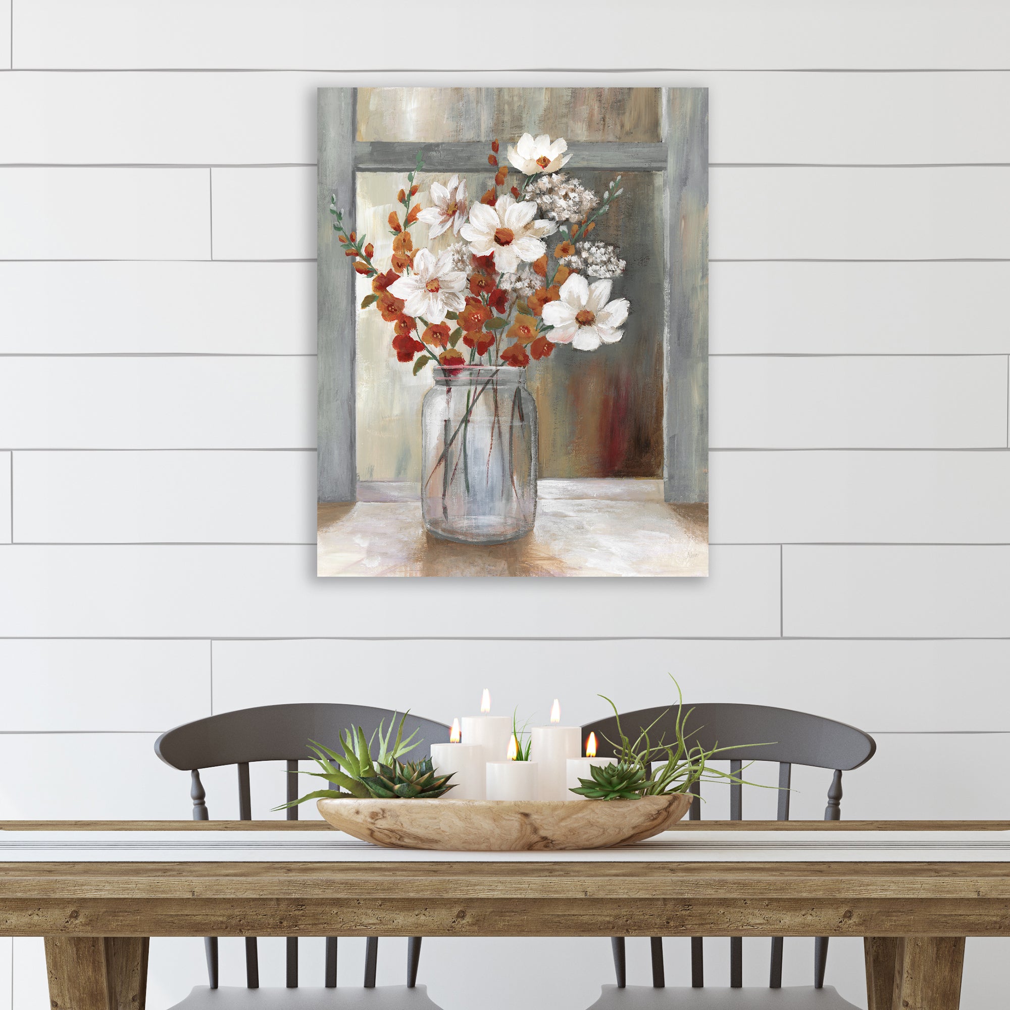 Autumn Spray - Gallery-Wrapped Canvas Wall Art
