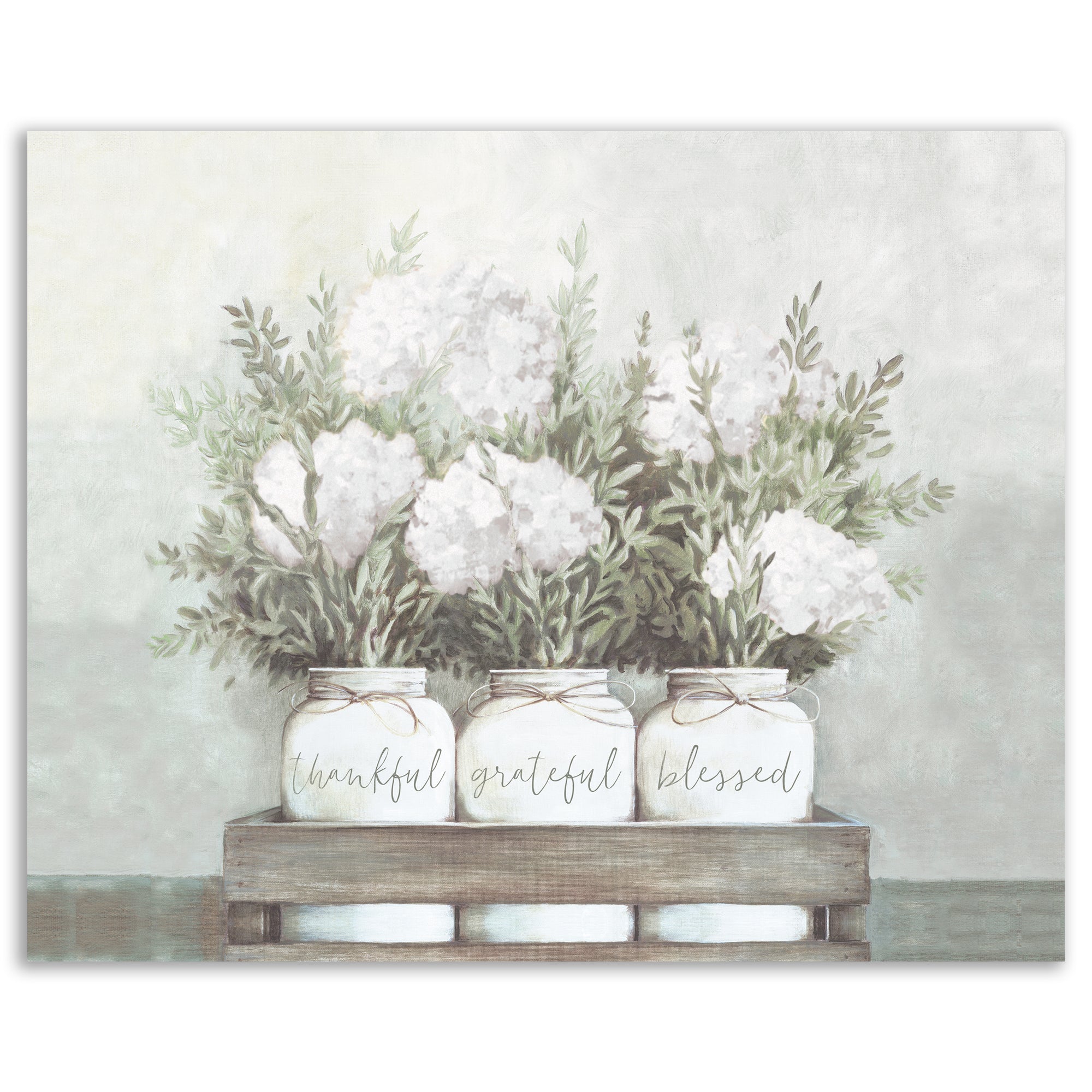 Gather Jars - Gallery-Wrapped Canvas Wall Art