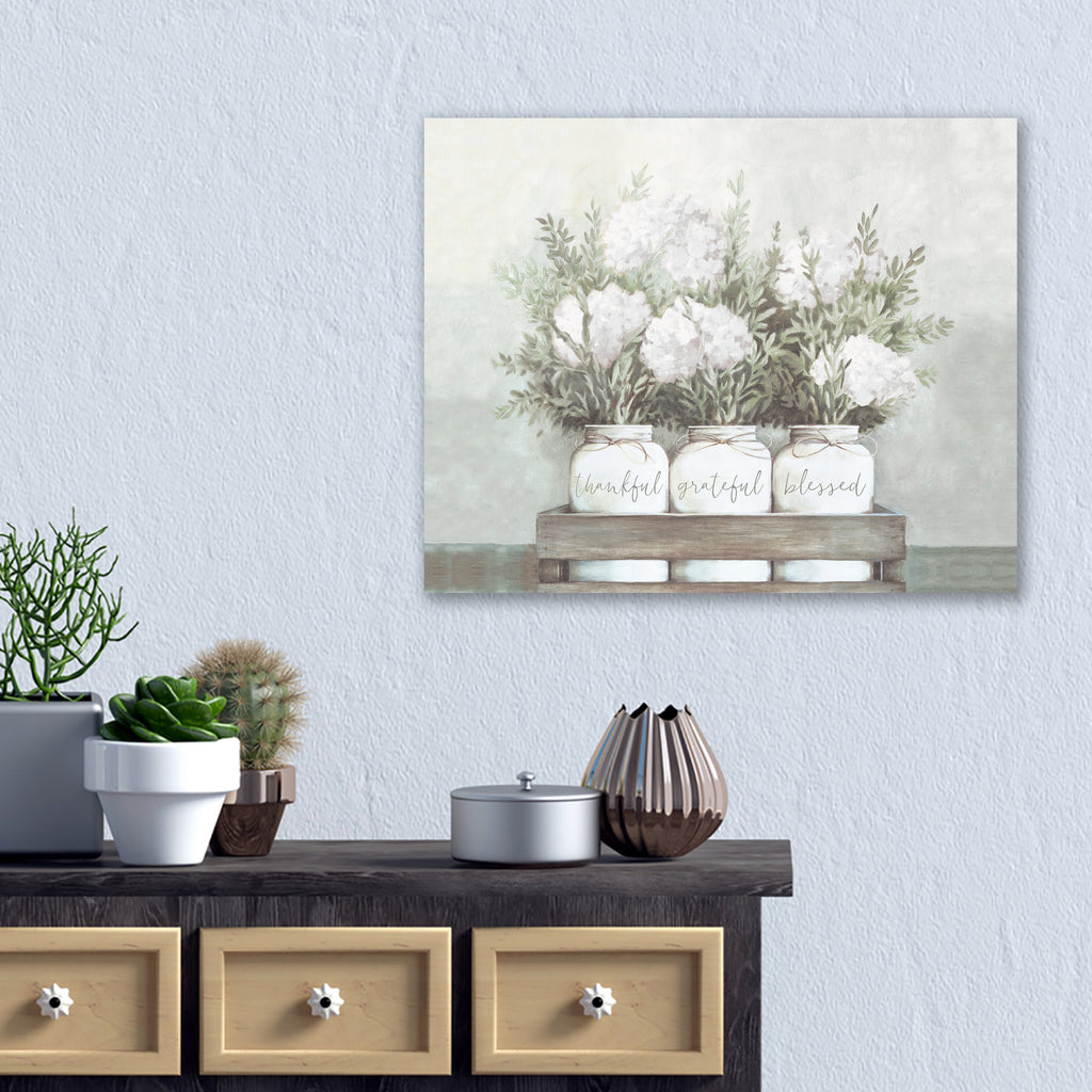 Gather Jars - Gallery-Wrapped Canvas Wall Art