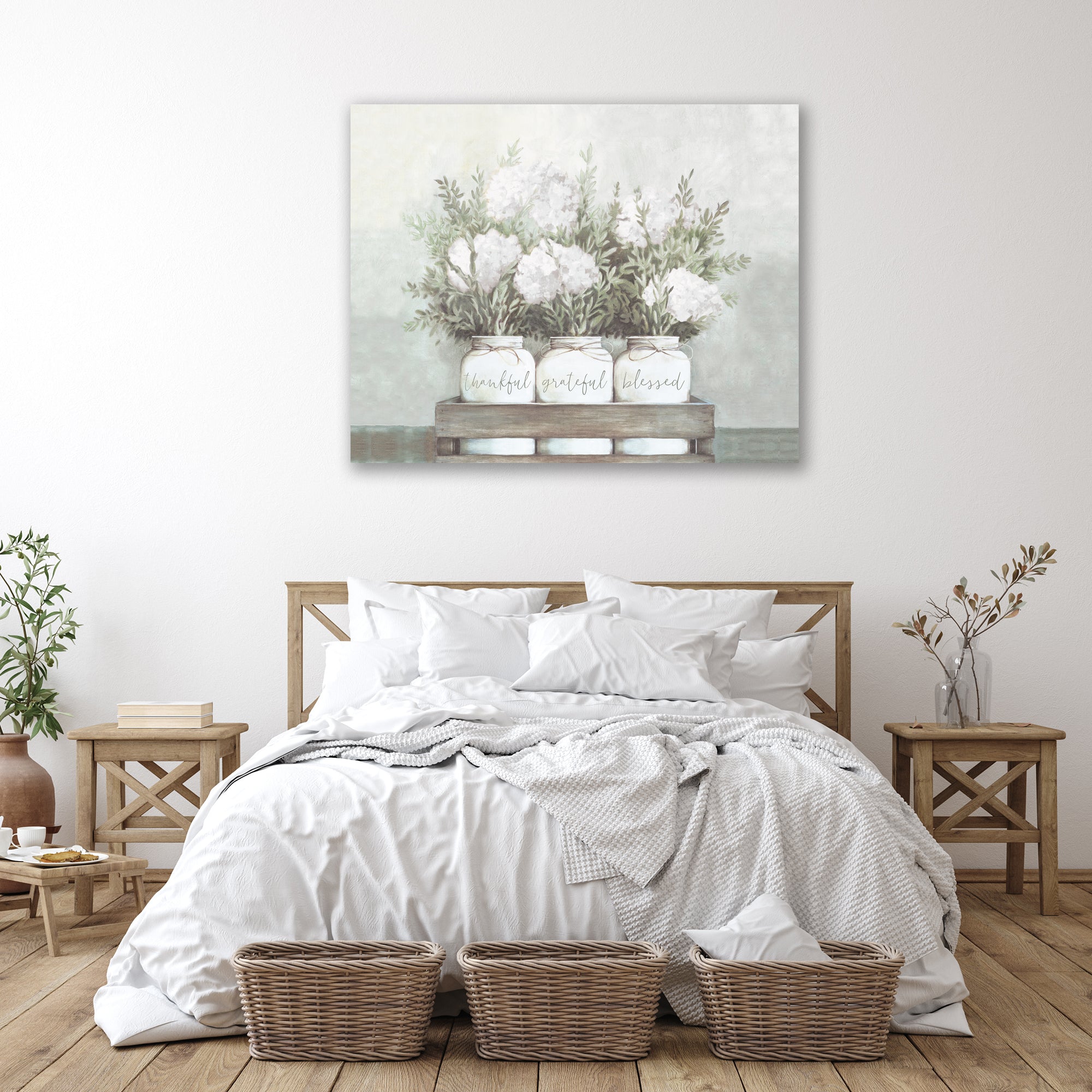 Gather Jars - Gallery-Wrapped Canvas Wall Art
