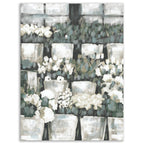 Rows of Flowers - Gallery-Wrapped Canvas Wall Art