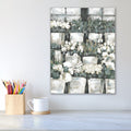 Rows of Flowers - Gallery-Wrapped Canvas Wall Art