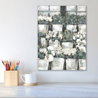 Rows of Flowers - Gallery-Wrapped Canvas Wall Art