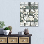 Rows of Flowers - Gallery-Wrapped Canvas Wall Art