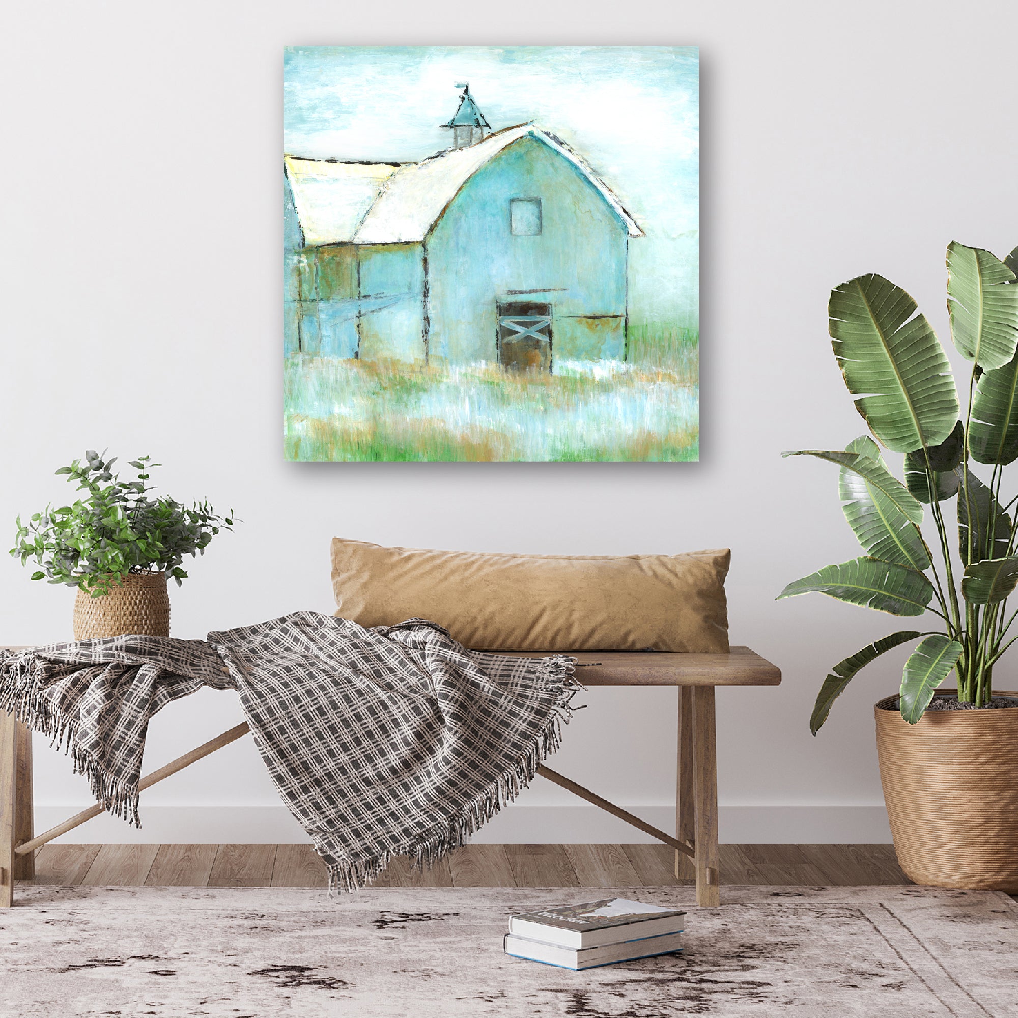 Quiet Field - Gallery-Wrapped Canvas Wall Art