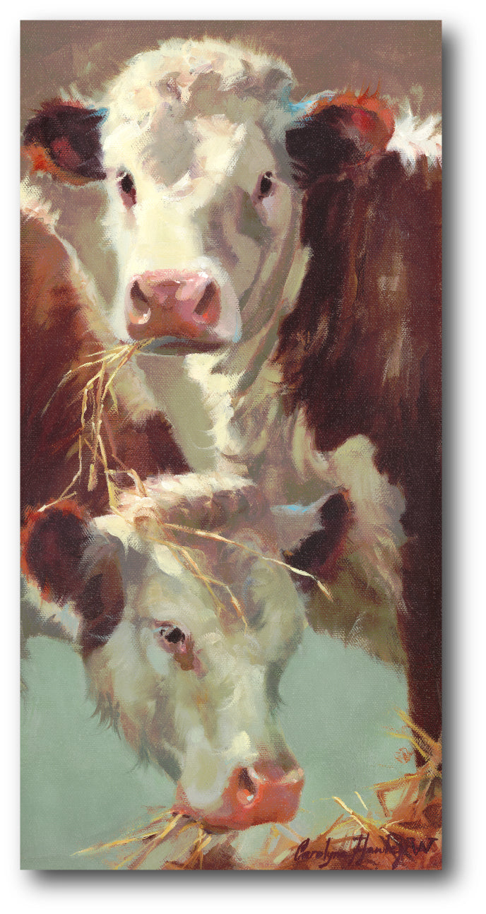Hef 'n' Her - Gallery Wrapped Canvas