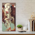 Hef 'n' Her - Gallery Wrapped Canvas