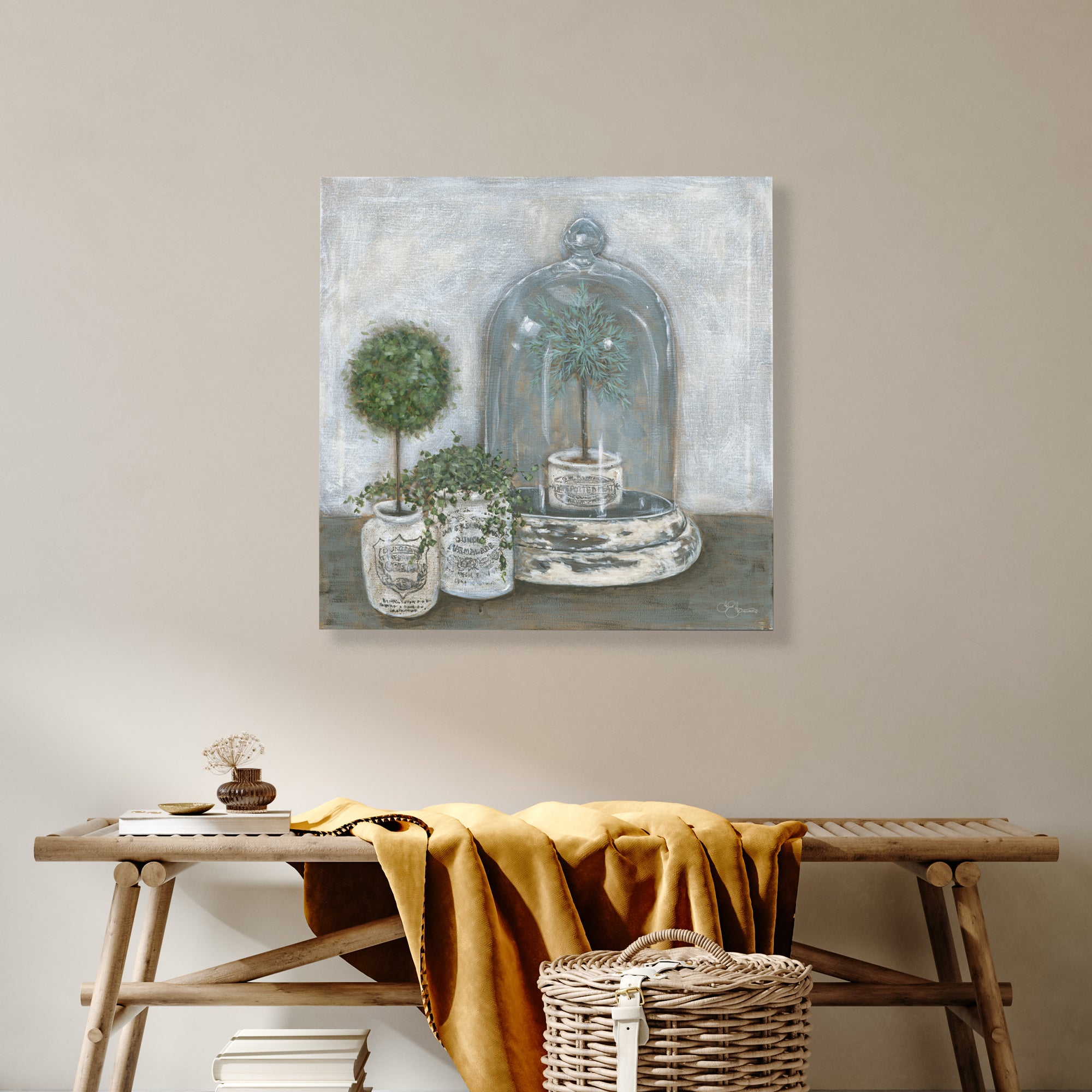 Little Topiaries - Gallery-Wrapped Canvas Wall Art