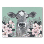 Clara in the Flowers - Gallery-Wrapped Canvas Wall Art