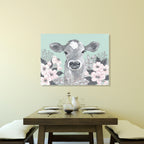 Clara in the Flowers - Gallery-Wrapped Canvas Wall Art