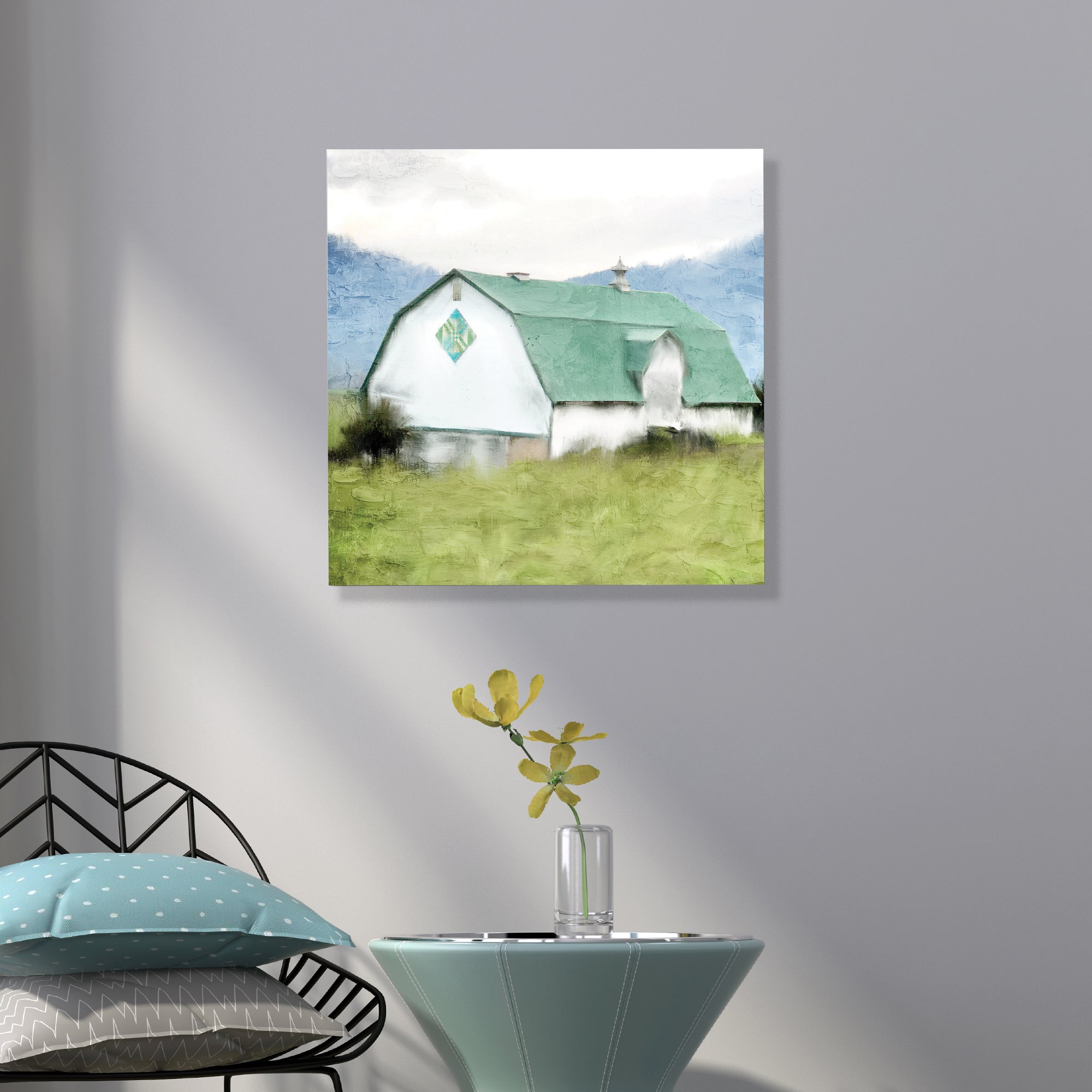 Green Acres - Gallery-Wrapped Canvas Wall Art