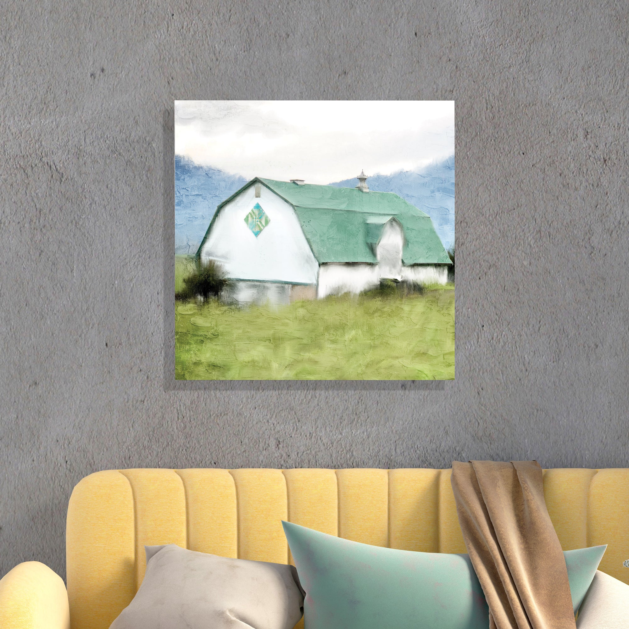 Green Acres - Gallery-Wrapped Canvas Wall Art