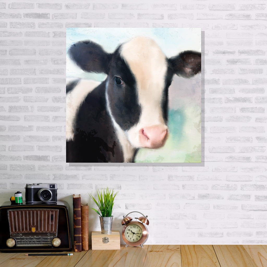 Baby Cow - Gallery-Wrapped Canvas Wall Art