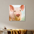 Baby Pig - Gallery-Wrapped Canvas Wall Art