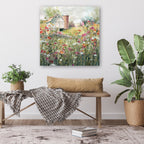 Farm in Bloom - Gallery-Wrapped Canvas Wall Art