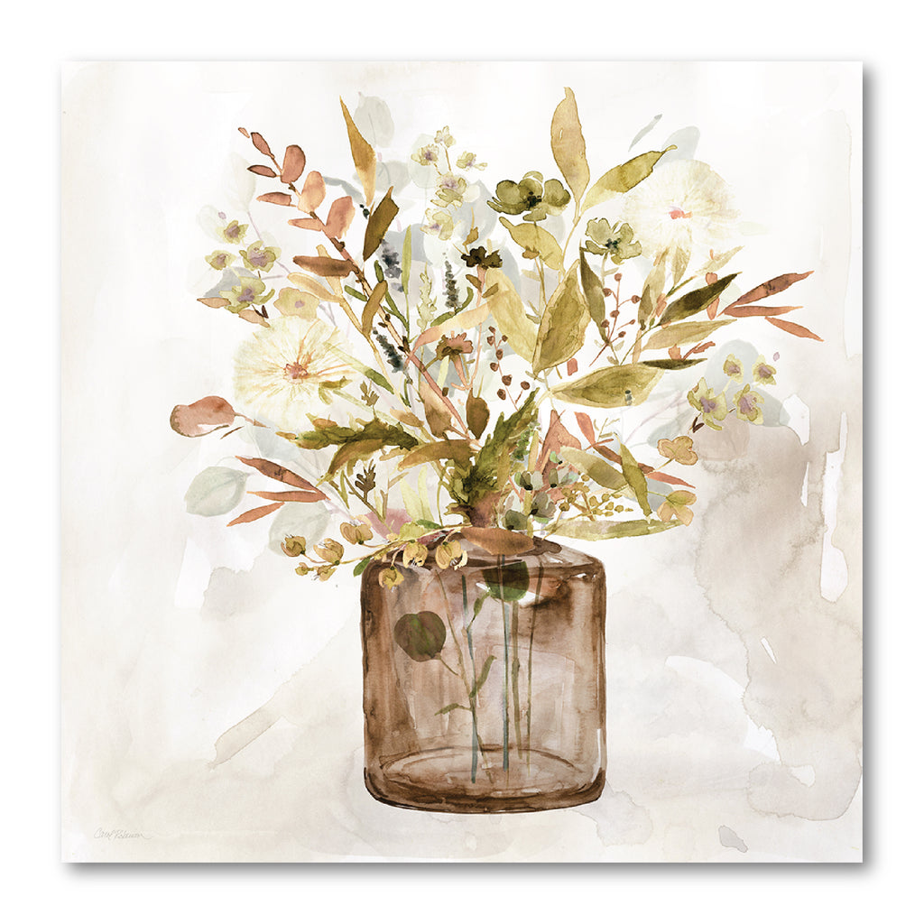Earthy Garden I - Gallery-Wrapped Canvas Wall Art