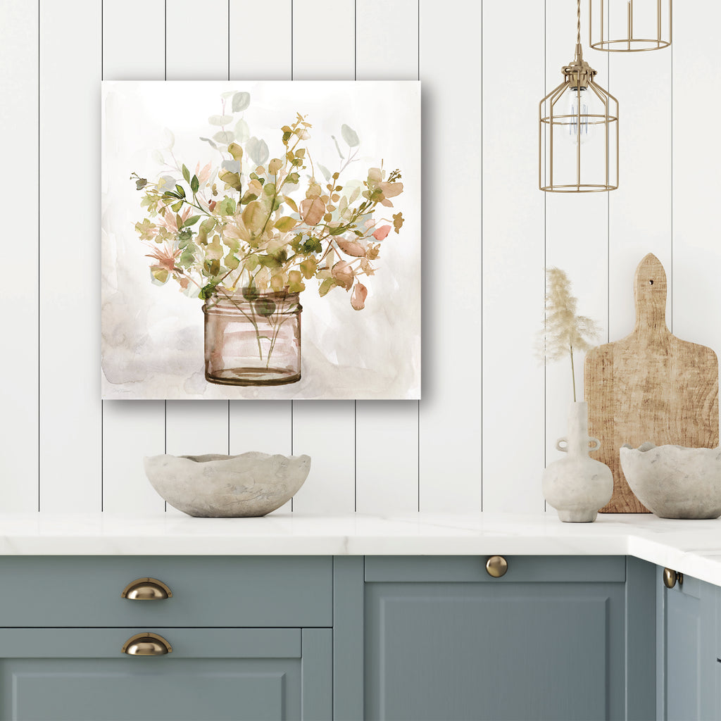 Earthy Garden II - Gallery-Wrapped Canvas Wall Art