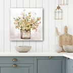 Earthy Garden II - Gallery-Wrapped Canvas Wall Art