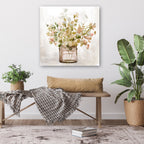 Earthy Garden II - Gallery-Wrapped Canvas Wall Art