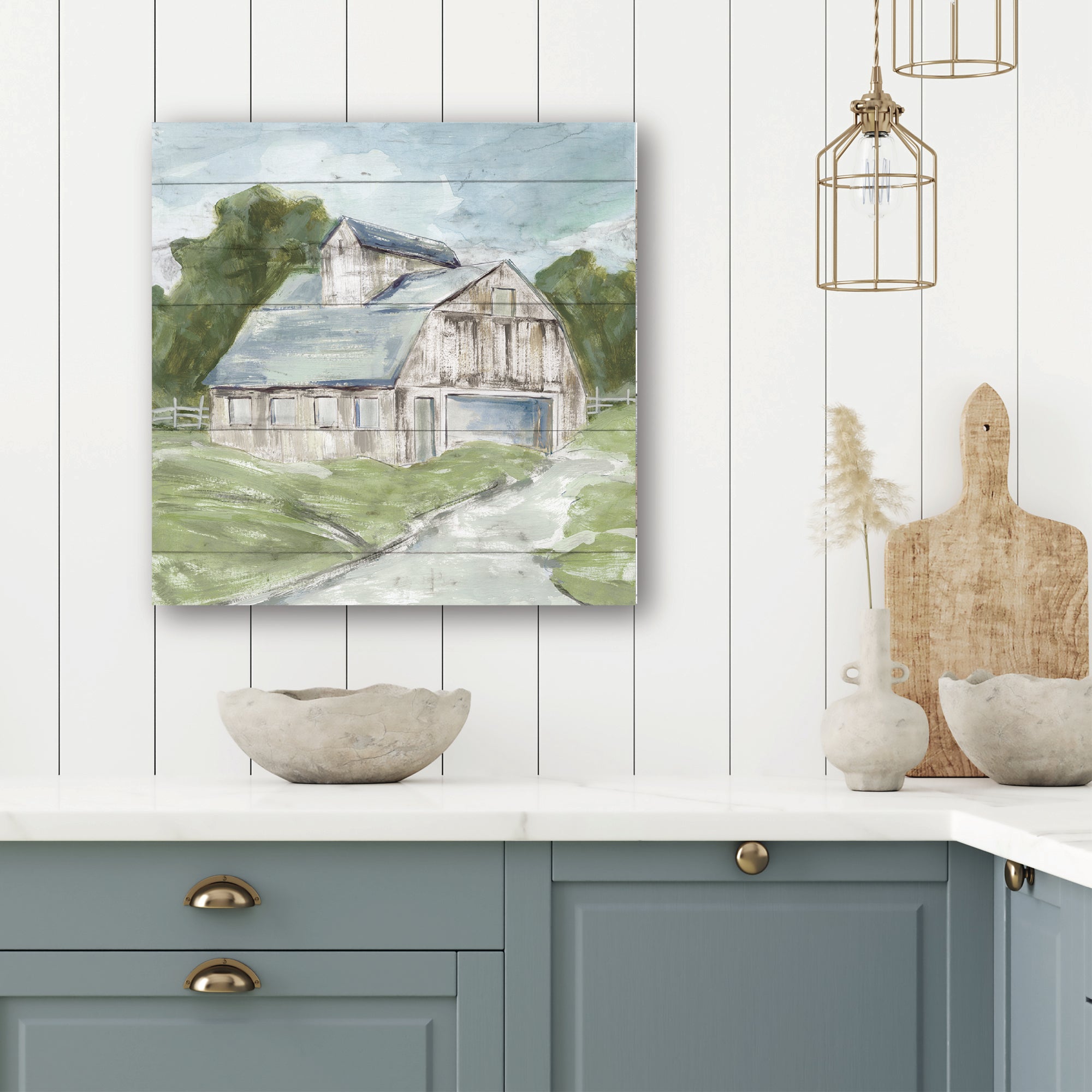 Old Barn - Gallery-Wrapped Canvas Wall Art