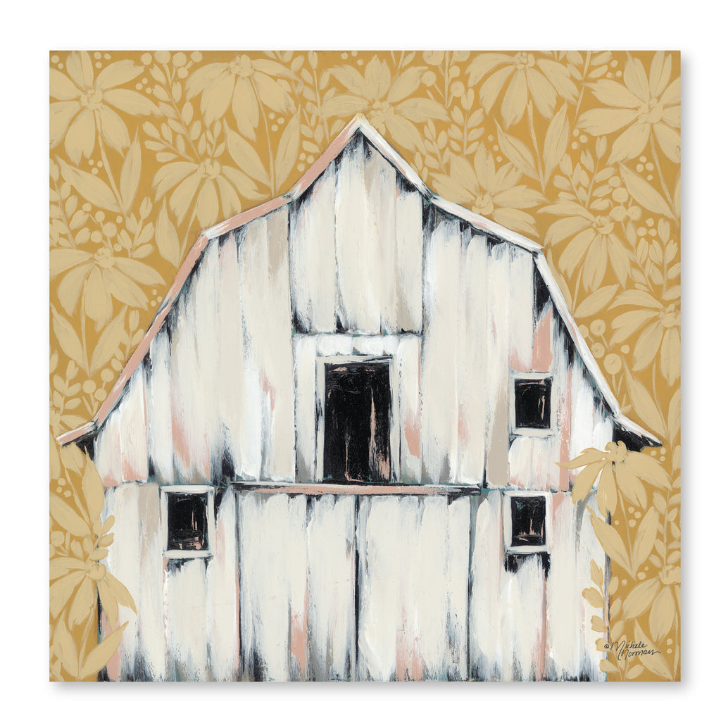 White Barn - Gallery-Wrapped Canvas Wall Art