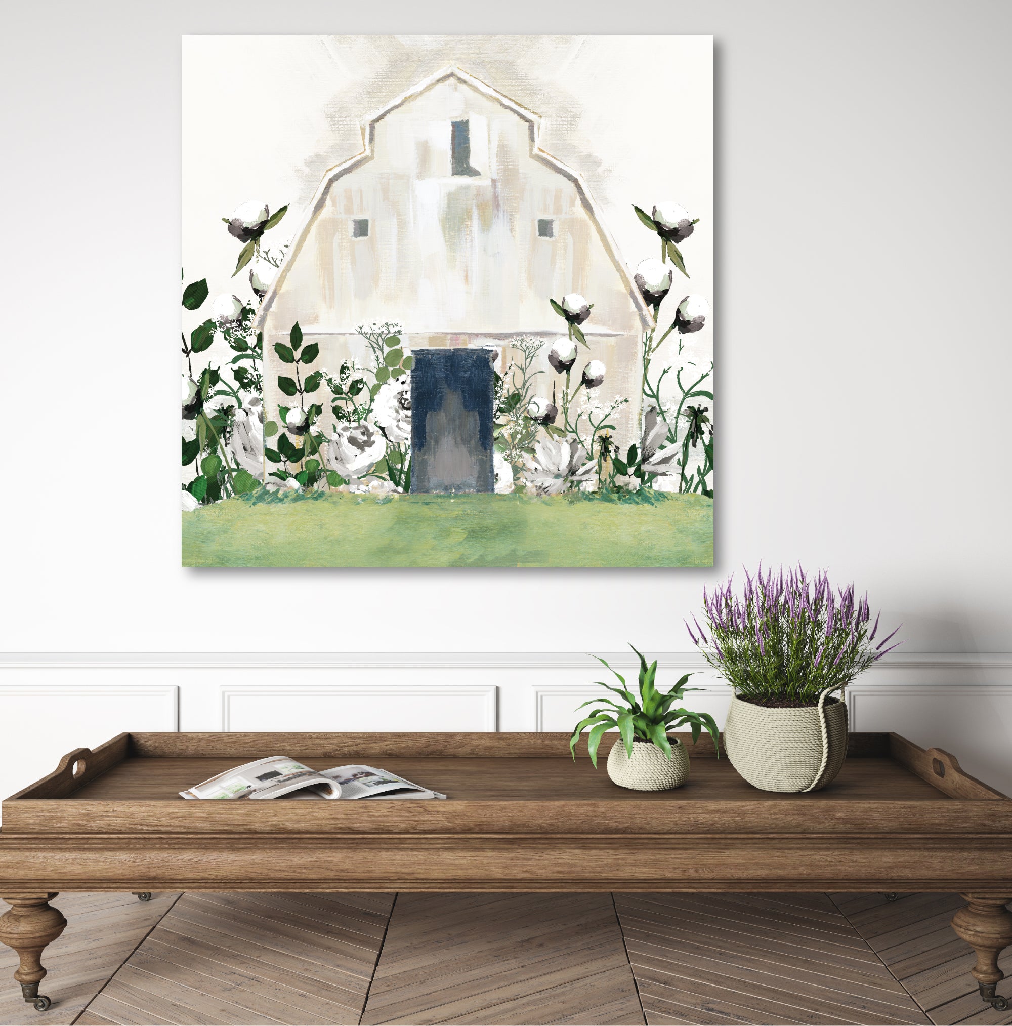 Cotton Barn - Gallery-Wrapped Canvas Wall Art