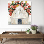 Pansy Barn - Gallery-Wrapped Canvas Wall Art
