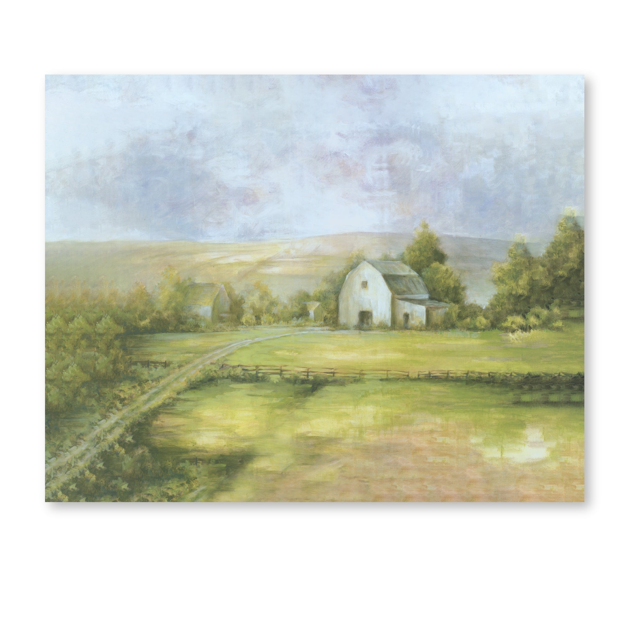 On the Farm - Gallery-Wrapped Canvas Wall Art