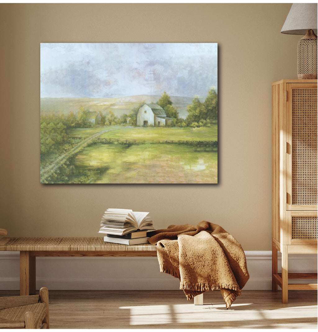 On the Farm - Gallery-Wrapped Canvas Wall Art
