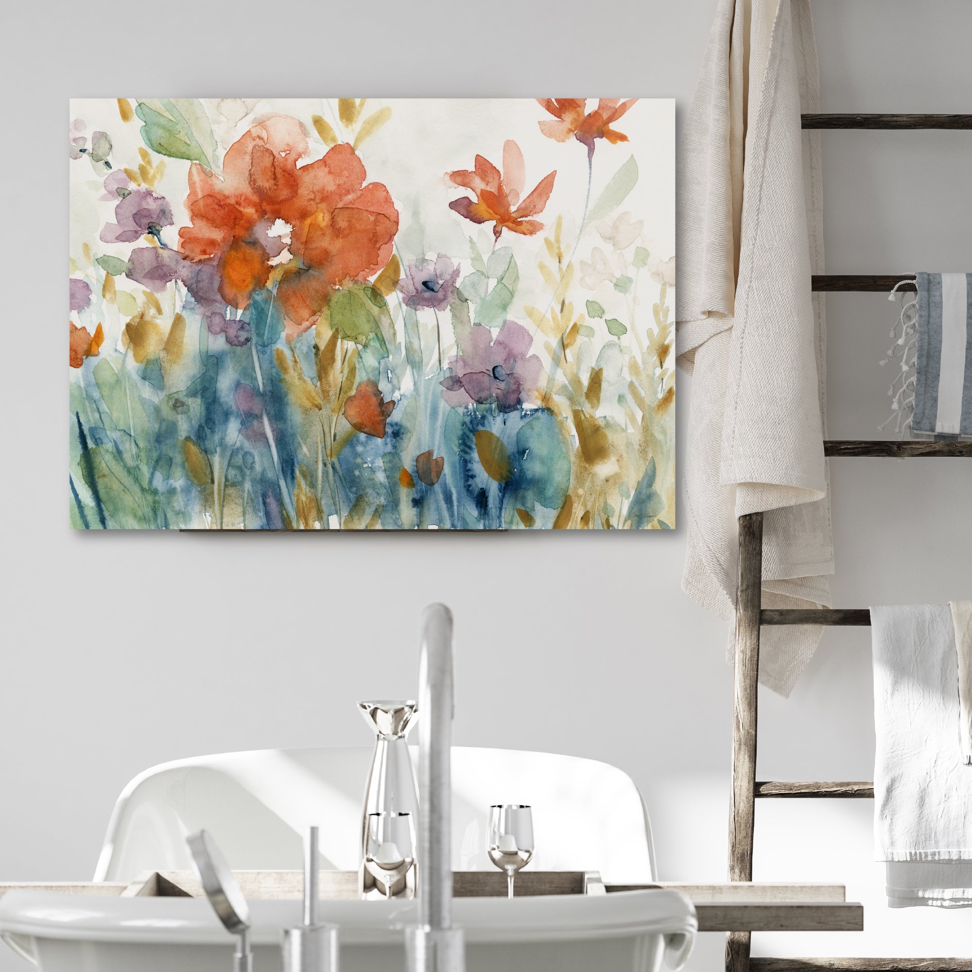 Timeless Garden - Gallery-Wrapped Canvas Wall Art