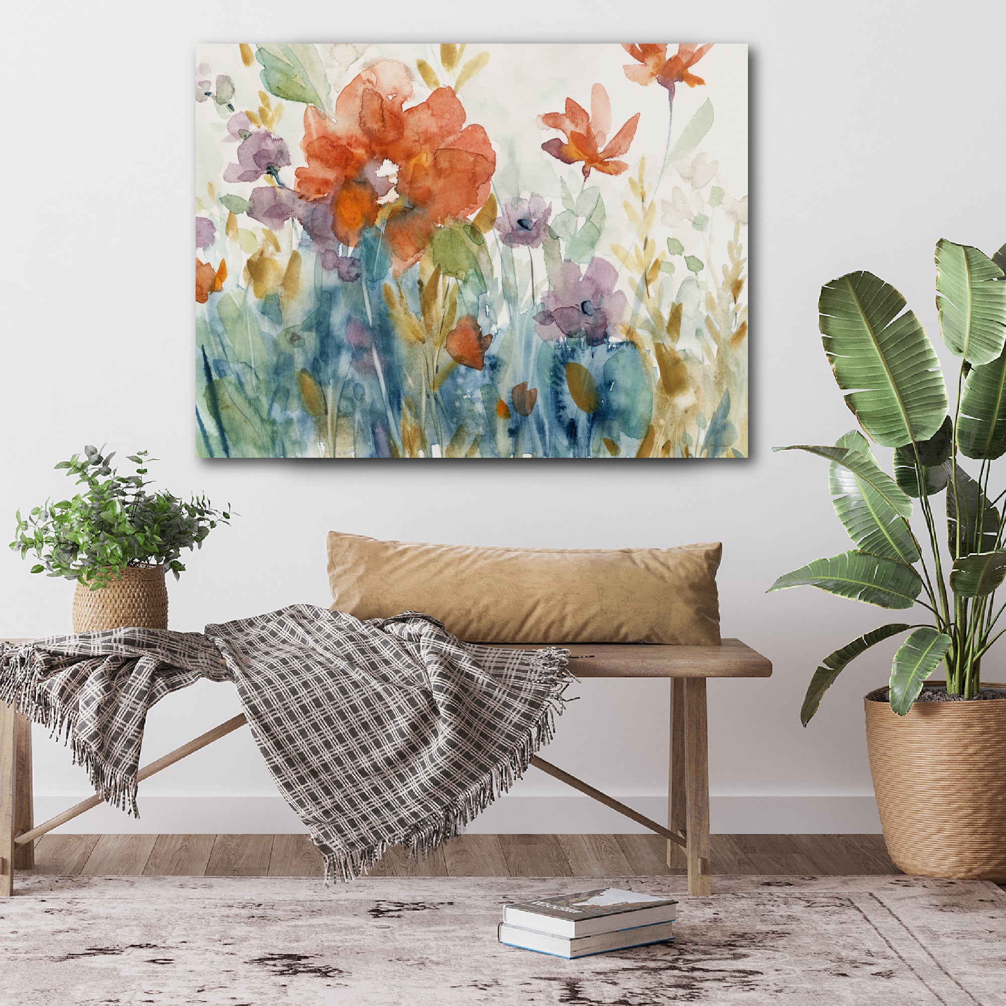 Timeless Garden - Gallery-Wrapped Canvas Wall Art